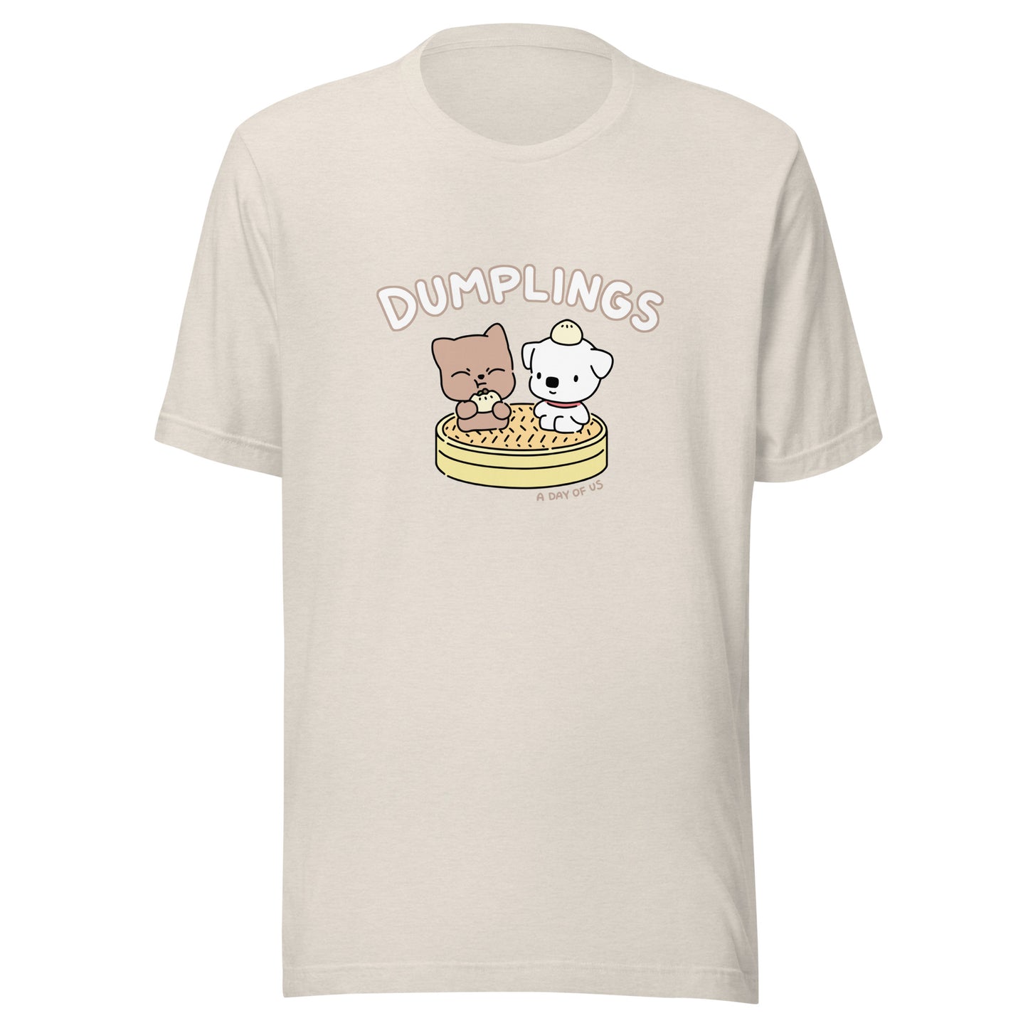 Unisex Dumplings t-shirt | A day of us