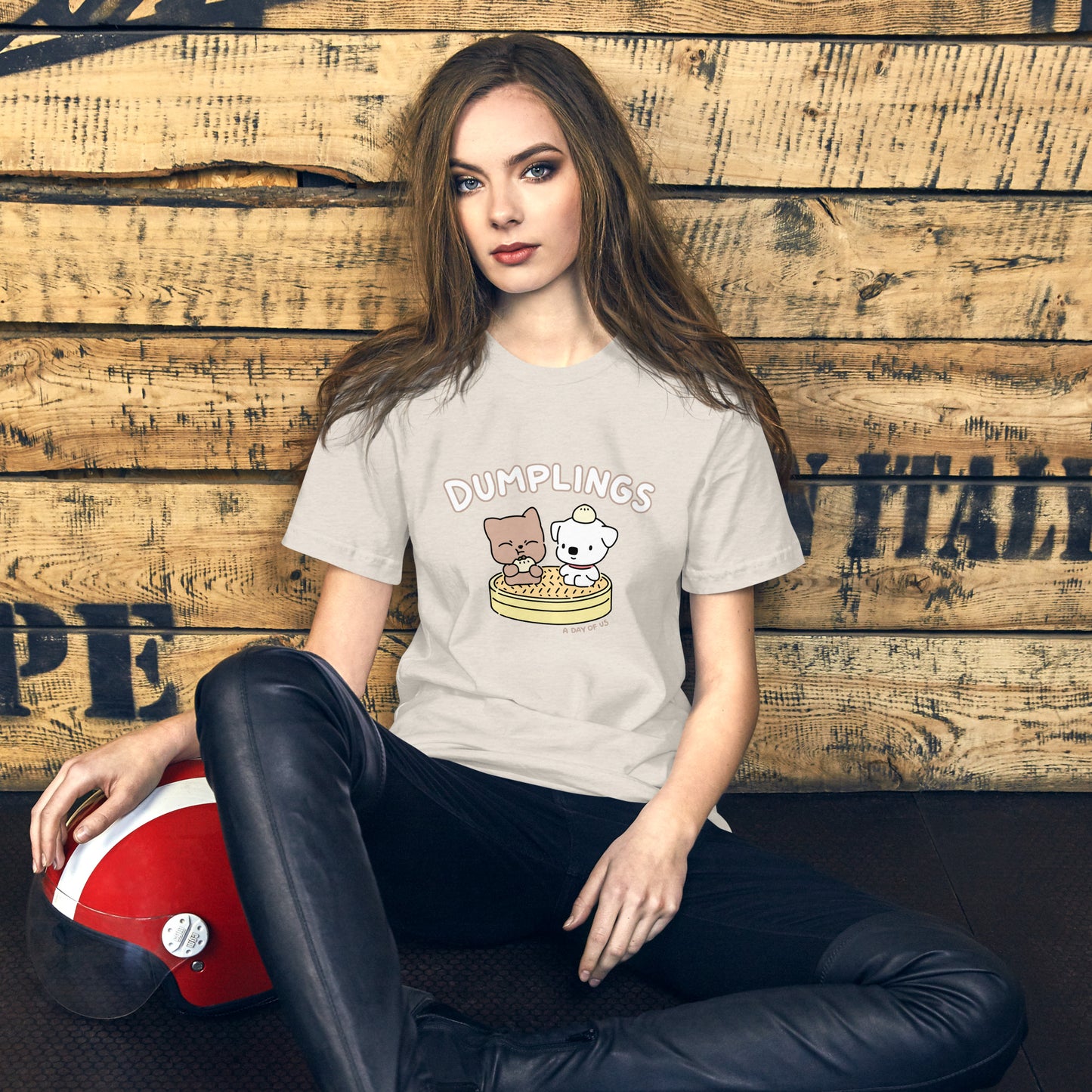 Unisex Dumplings t-shirt | A day of us