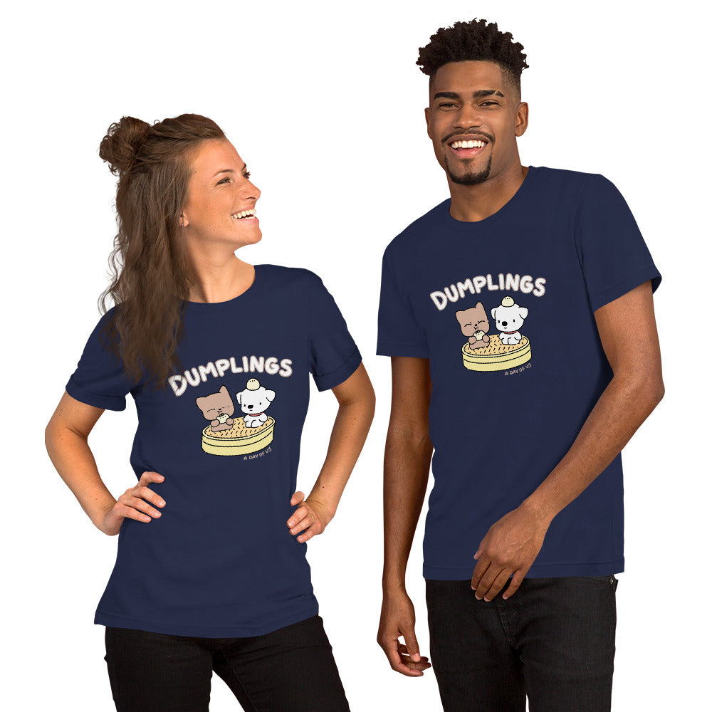 Unisex Dumplings t-shirt | A day of us