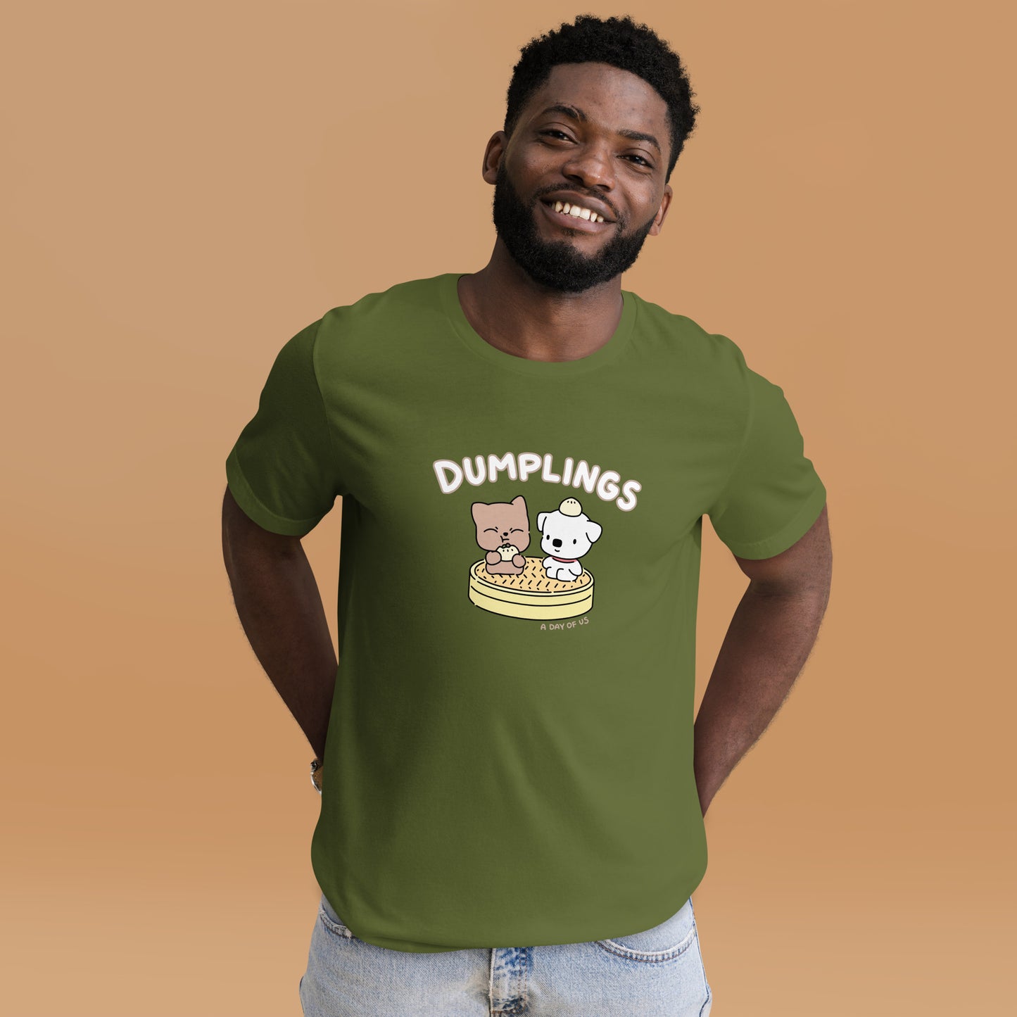 Unisex Dumplings t-shirt | A day of us