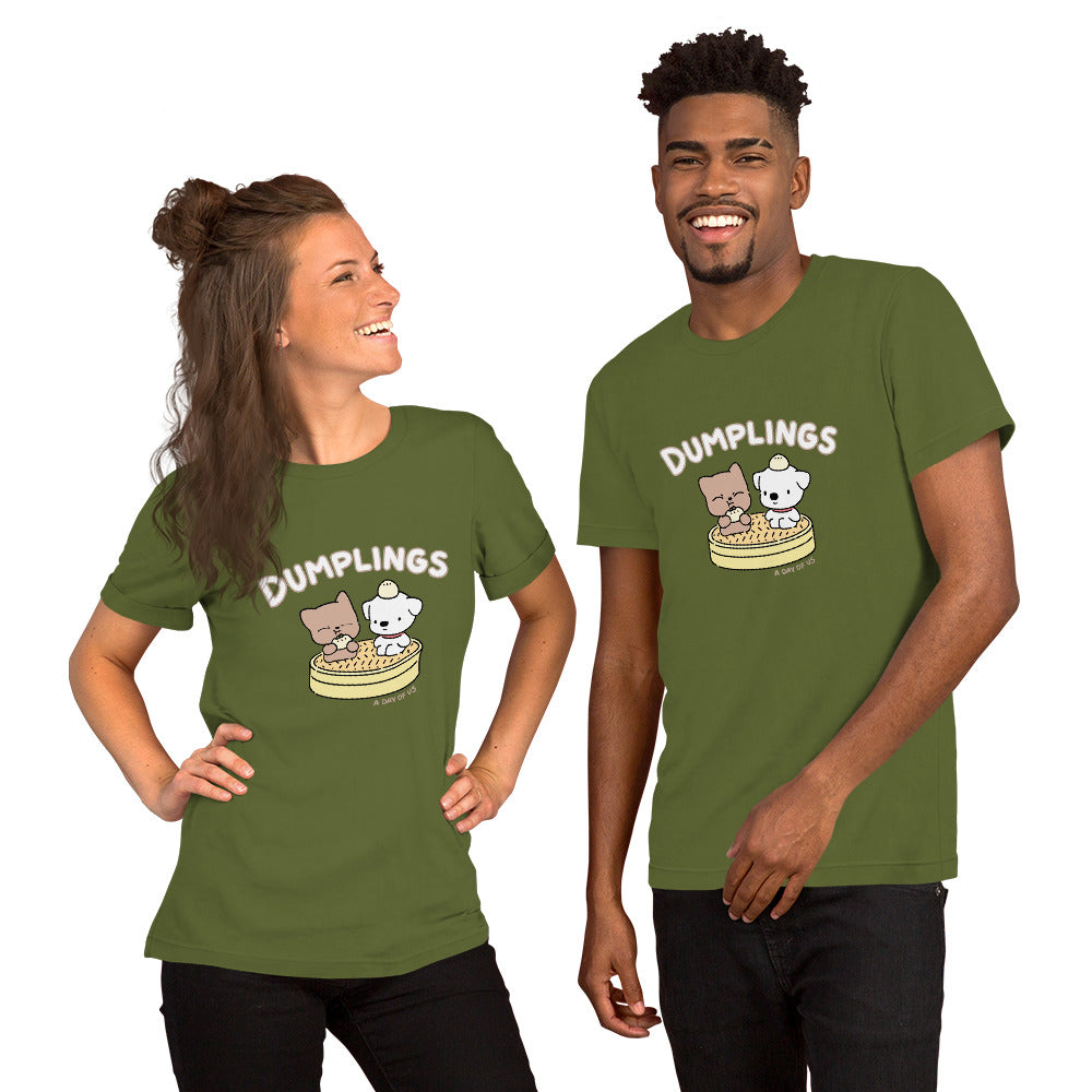 Unisex Dumplings t-shirt | A day of us