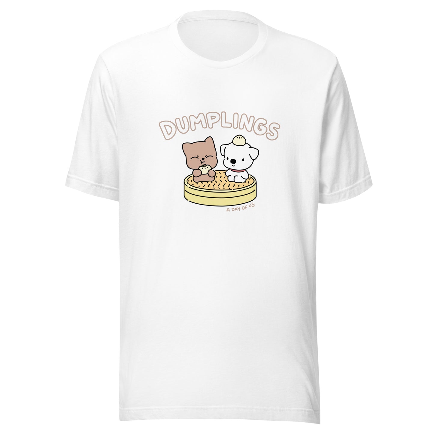 Unisex Dumplings t-shirt | A day of us