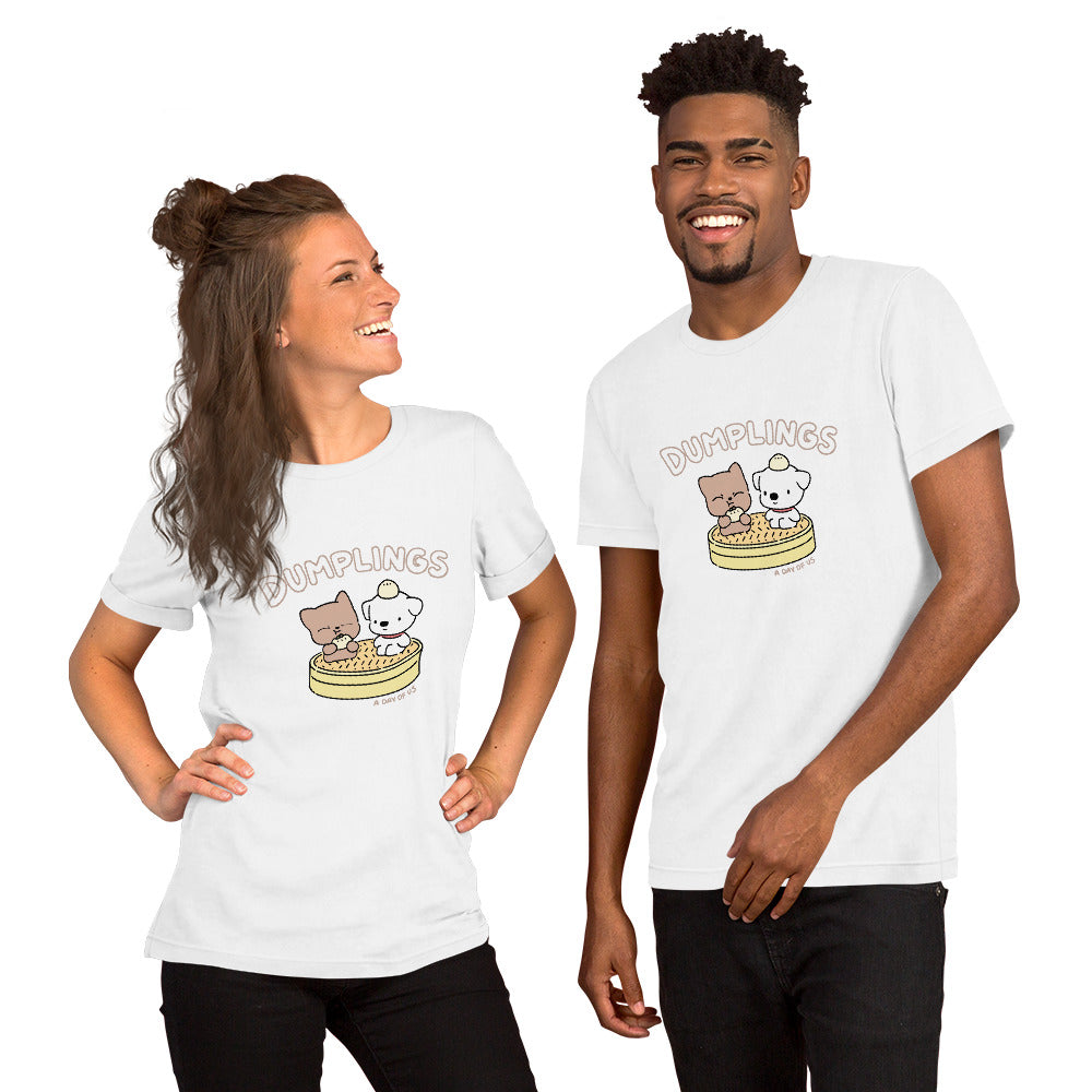 Unisex Dumplings t-shirt | A day of us