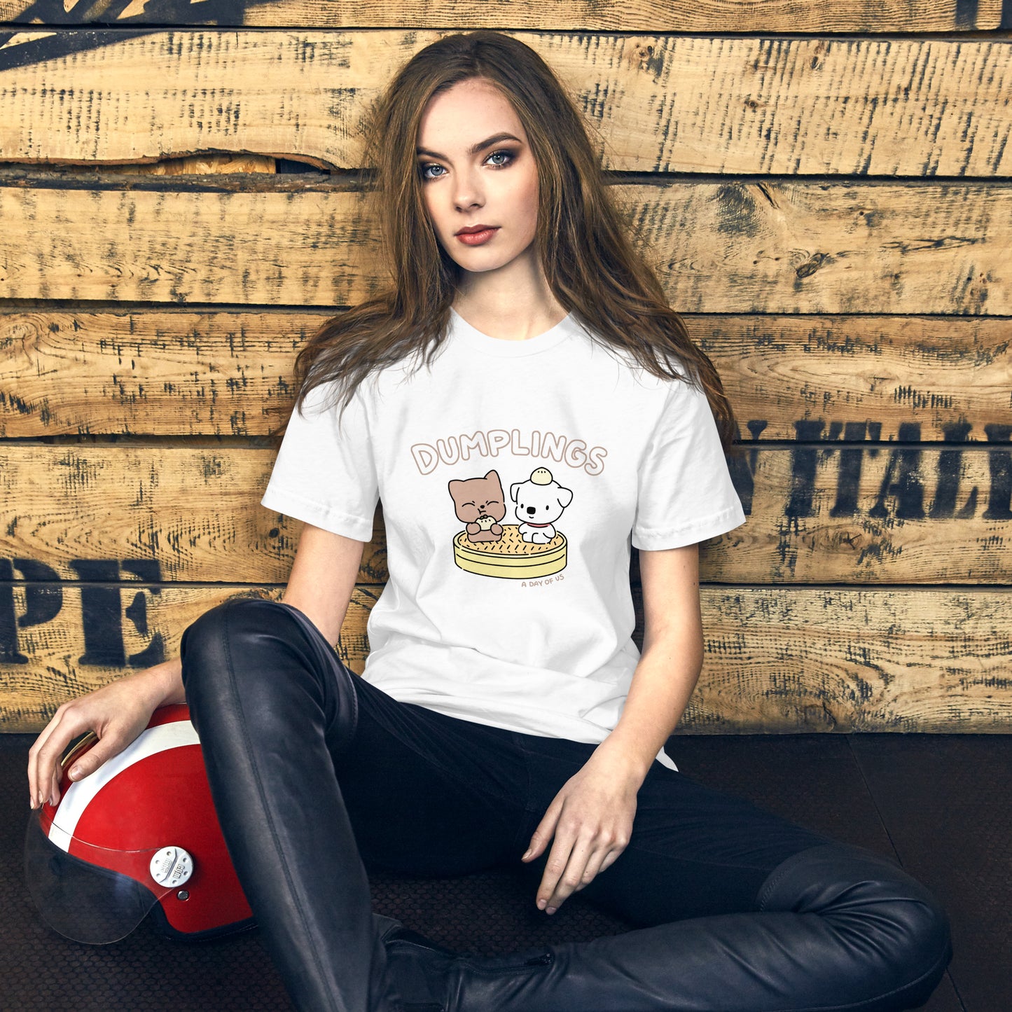 Unisex Dumplings t-shirt | A day of us