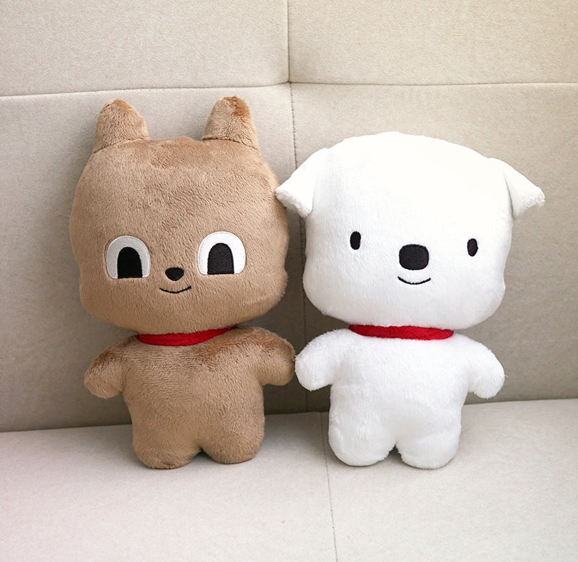 Stuffed animal plush doll : Dori and Kiri 23cm