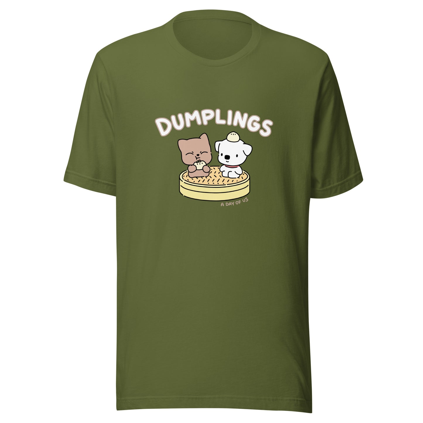 Unisex Dumplings t-shirt | A day of us